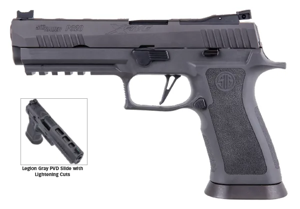 SIG SAUER P320 XFIVE LEGION 9MM 17+1 AS