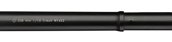 Ballistic Advantage BABL308003M Modern Series  308 Win 16" Black QPQ Finish 4150 Chrome Moly Vanadium Steel Material Tactical Government Midlength for AR-10