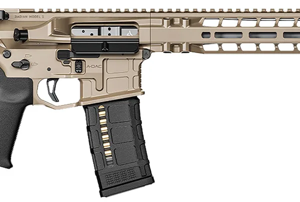 Radian Weapons R0535 Model 1 Carbine 223 Wylde 30+1 14.50" Pinned & Welded Barrel, FDE Billet Rec/M-Lok Handgaurd, Magpul Grip & CTR Stock, Dead Air Keymo Flash Hider, Ambi Controls, Vertex Trigger