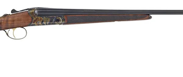 TriStar 38041 Bristol SxS Full Size 410 Gauge Break Open 3" 2rd 28" Blued Side By Side Barrel, Color Case Hardened Steel Receiver, English Style Oiled Turkish Walnut Stock, Right Hand
