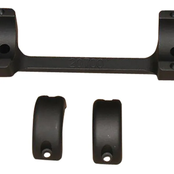 DNZ 20700 Game Reaper-Remington Scope Mount/Ring Combo Matte Black 1"