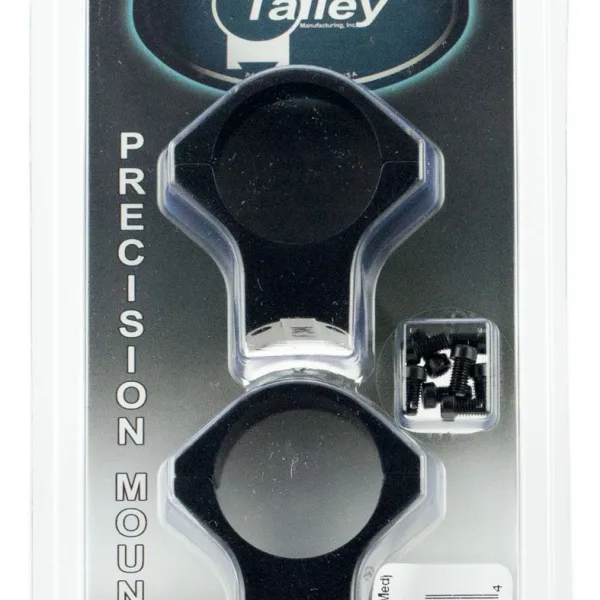 Talley 740735 Scope Mount/Ring Combo  Black Anodized 30mm Tube Fits X-Bolt Medium Rings