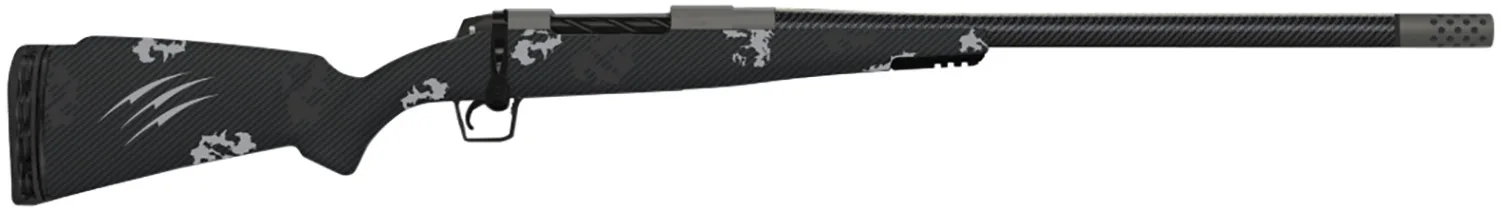 Fierce Firearms TROG7PRC24GP CT Rogue 7mm PRC 3+1 24" Carbon Fiber Barrel, Glacier Cerakote Titanium Rec, Phantom Camo Rogue Stock