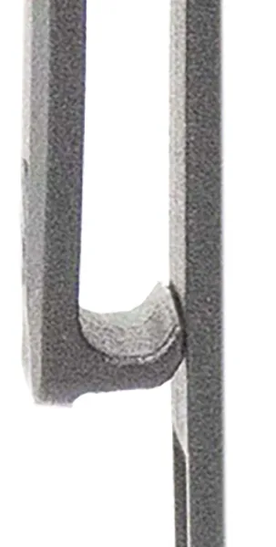Blackhawk  Stache Tuckable Belt Clip Black Polymer 1.50 Screw Mount