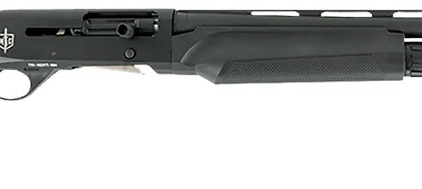 MAC 21000157 2 3-Gun 12 Gauge 3" 3+1 24", Black, Synthetic Furniture, Fiber Optic Sight, Oversized Controls, 3 Chokes