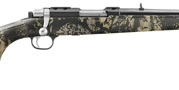Ruger 7427 77/44  44 Rem Mag 4+1 16.60" Blued Threaded Barrel, Blued Alloy Steel Receiver w/Integral Scope Mount, Kryptek Obskura Nox Camo Synthetic Stock