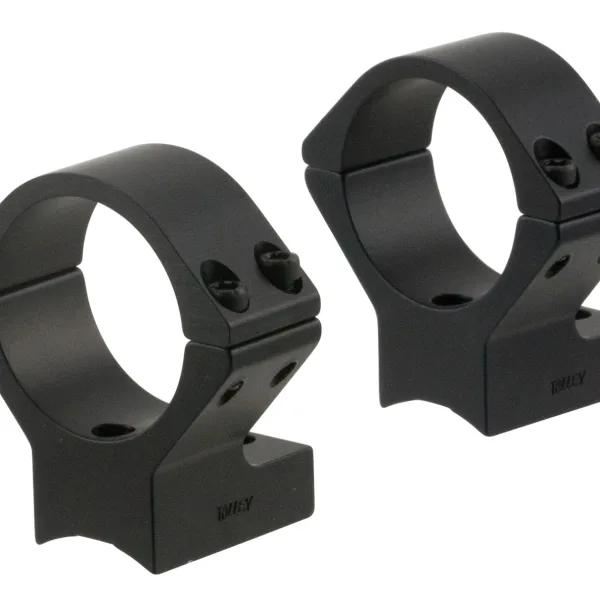 Talley 730735 Scope Mount/Ring Combo  Black Anodized 30mm Tube Fits X-Bolt Low Rings