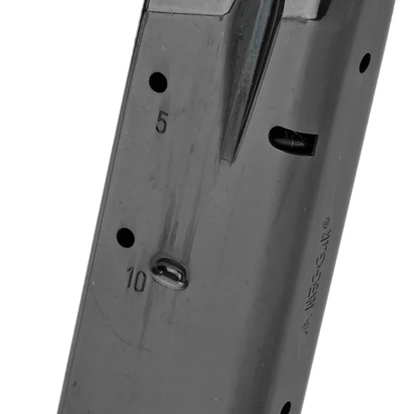 Mec-Gar MGCZCOMP10B Standard  10rd 9mm Luger Fits CZ P-01/75 Compact/PCR Blued Carbon Steel