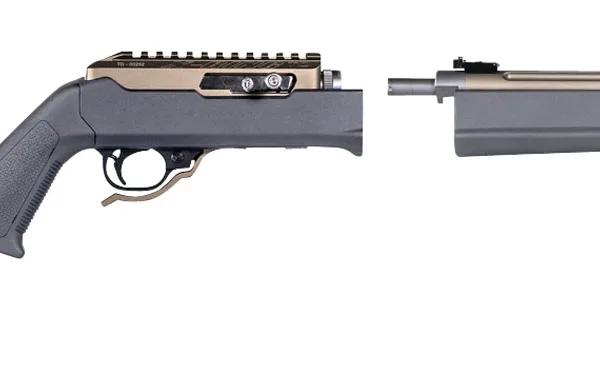 Magpul MAG760-GRY Hunter X-22 Stock Fixed Adjustable Comb Stealth Gray Synthetic for Ruger 10/22 Takedown