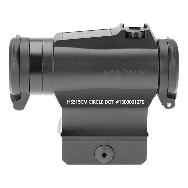 Holosun HS515CM 515  Black Anodized 1 x 20 mm 2 MOA Red Dot/65 MOA Circle Multi Reticle