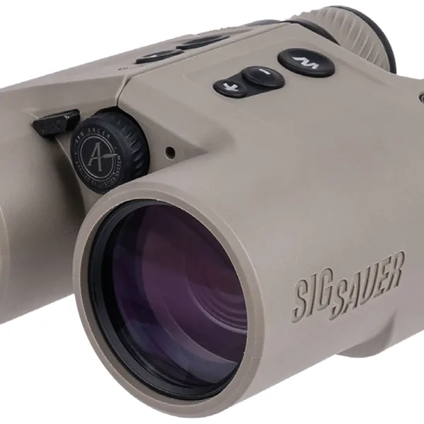 Sig Sauer Electro-Optics SOK10K12 KILO10K-ABS HD GEN II Ballistic Rangefinder Binocular Flat Dark Earth 10x42mm Circle Reticle/Duplex/Box/Milling Grid