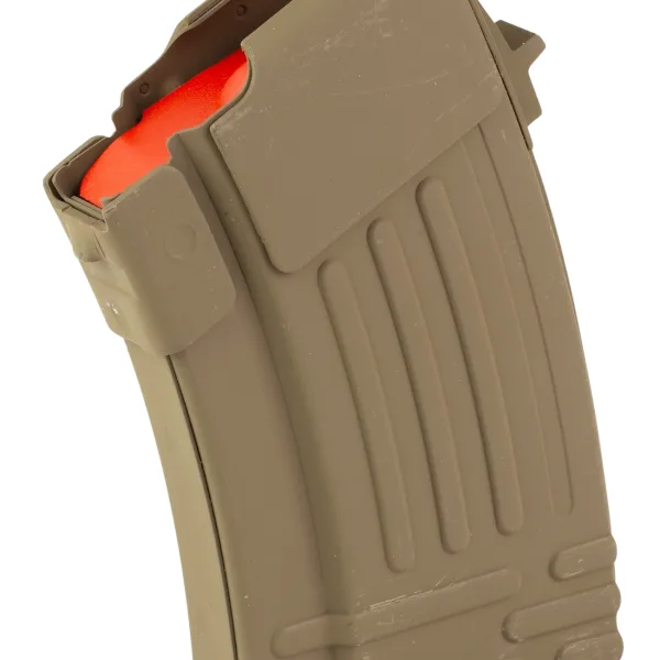 Global Ordnance LLC 810091157398   10rd Fully Ribbed 7.62x39mm Fits AK-47 FDE Steel