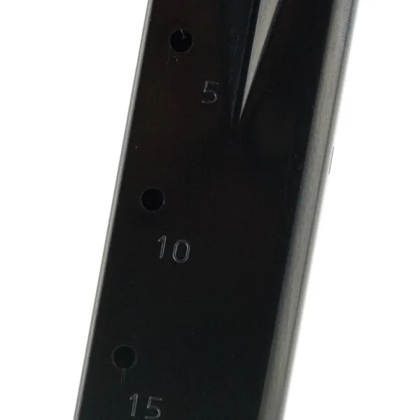 Mec-Gar MGRP8515B Standard  Blued Detachable 15rd 9mm Luger for Ruger P95/P85/P89/P93/P94