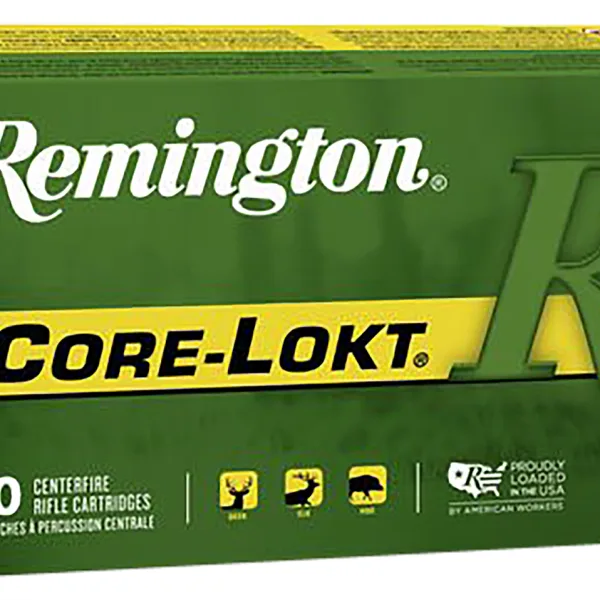 Remington Ammunition 21337 Core-Lokt  7mm-08Rem 140gr Pointed Soft Point Core-Lokt 20 Per Box/10 Case