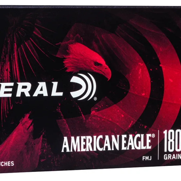 Federal AE40R1 American Eagle Handgun 40S&W 180gr Full Metal Jacket 50 Per Box/20 Case