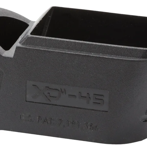 Springfield Armory XD45383 Backstrap Sleeve  made of Polymer with Black Finish & 1 Piece Design for 45 ACP Springfield XD-M Compact with #3 Backstrap