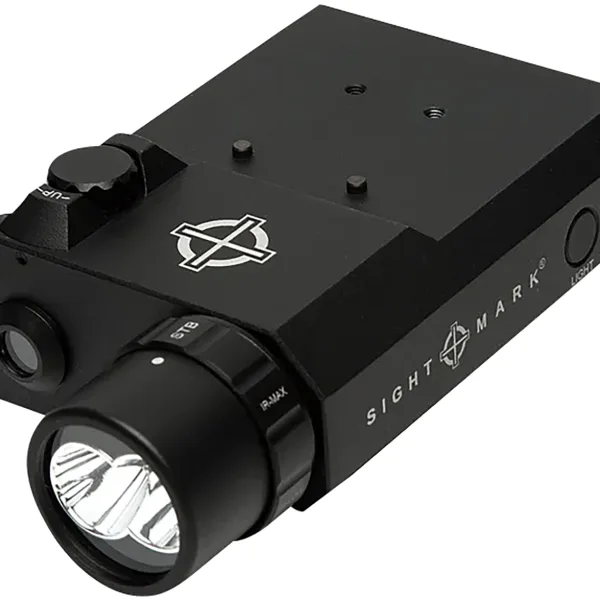 Sightmark SM25013 LoPro Combo Light and Green Laser  Matte Black 300 Lumens White LED