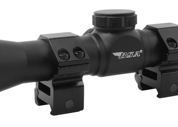 BSA HS39X40TB OPTIX  Black Matte 3-9x 40mm 1" Tube BDC-8 Reticle