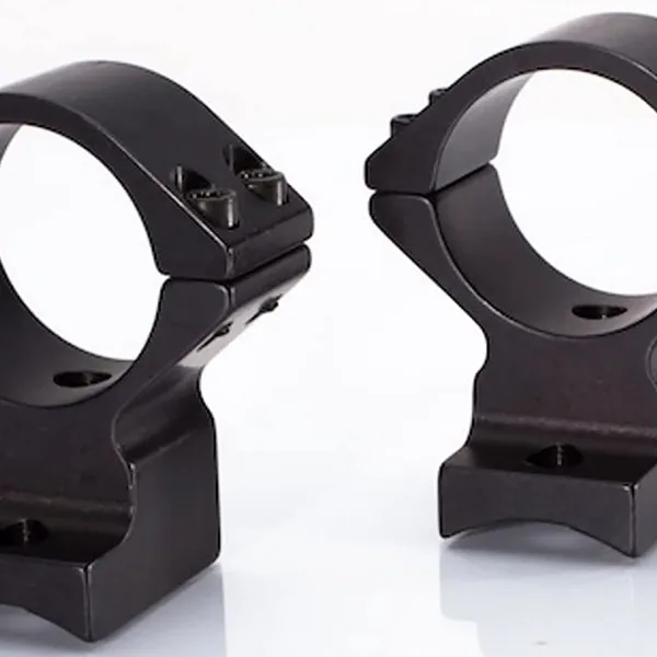 Talley 940000 Scope Mount/Ring Combo  Black Anodized Aluminum 1" Tube A-Bolt/A-Bolt II Medium Rings 0 MOA