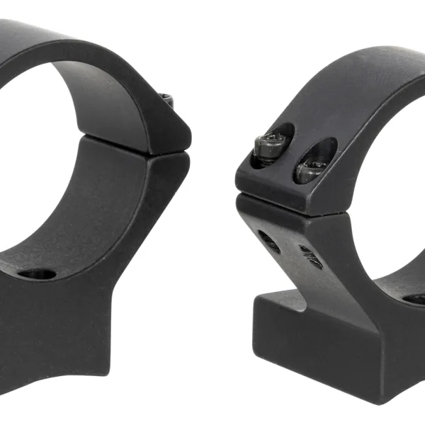 Talley 730702 Scope Mount/Ring Combo  Black Aluminum 30mm Tube Winchester Model 70 Low Rings 0 MOA