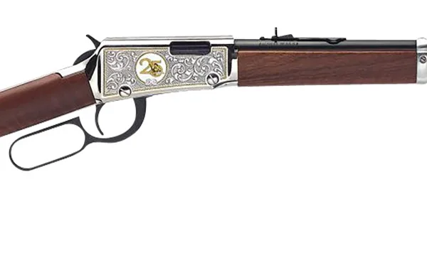 Henry H00125 Classic 25th Anniversary 22 Short, 22 Long, 22 LR 15LR/17L/21Short 18.50" Blued Barrel, Nickel-Plated Rec, Semi-Fancy American Walnut Stock