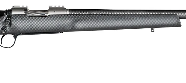 Christensen Arms 8010801000 Summit TI  Full Size 7mm PRC 3+1, 26" Natural Titanium Steel Threaded Barrel, Natural Titanium Aluminum Receiver, Natural Carbon Fiber Thumbhole Stock