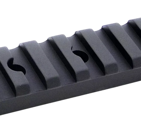 Talley P00252751 Picatinny Rail  Black Anodized Aluminum Traditions Break Action Muzzleloaders/Traditions NitroFire Break Action