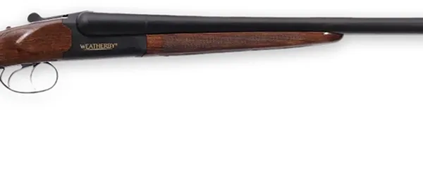 Weatherby OG12028DSM Orion SxS 20 Gauge Break Open 3" 2 Shot 28" Blued Side By Side Barrel, Blued Steel Receiver, Straight English w/Splinter Forend Walnut Stock