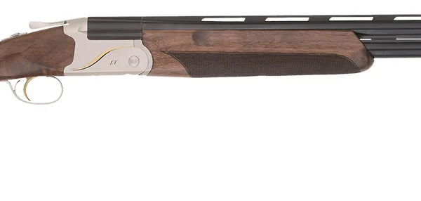 TriStar 33144 Trinity II LT Full Size 20 Gauge Break Open 3" 2rd 28" Black Over/Under Vent Rib Barrel, Engraved Silver Aluminum Receiver, Fixed Turkish Walnut Stock, Right Hand