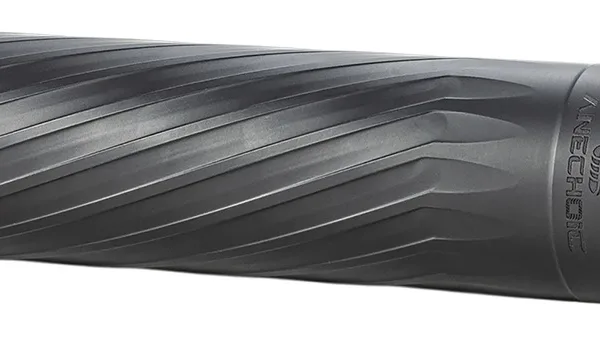 Anechoic X45LB Anechox 45L  45/454Casull/458Mag 1.62" Black Titanium/Stainless Steel 5/8"x24