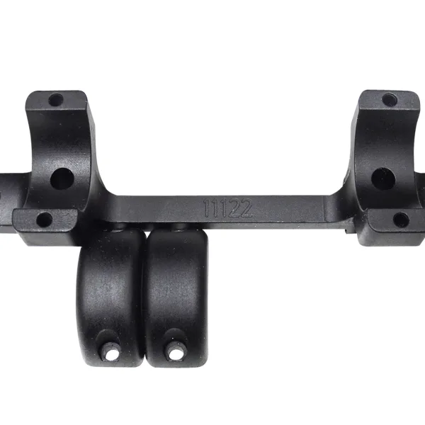DNZ 11121 Game Reaper Scope Mount/Ring Combo Matte Black 1" Tube Fits TCA Venture/Compass Short Action Rifle, Medium Rings