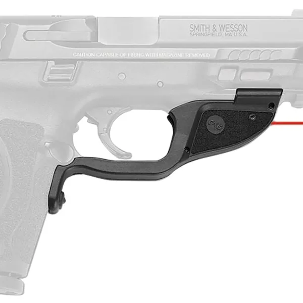 Crimson Trace 0174401 Laserguard  Fits S&W M&P M2.0, Red Laser Black Polymer, Trigger Guard Mount