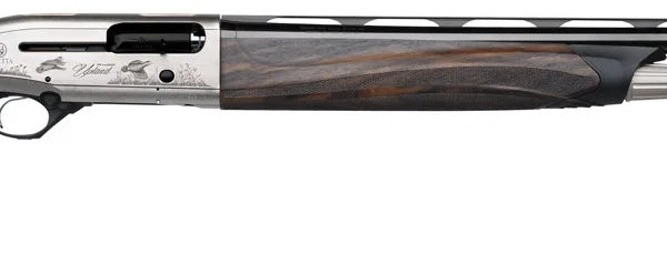 Beretta USA J40AN18 A400 Upland 12 Gauge 28" Black Barrel 3" 2+1, Nickel Engraved Metal, Xtra Grain Walnut Kick-Off Stock