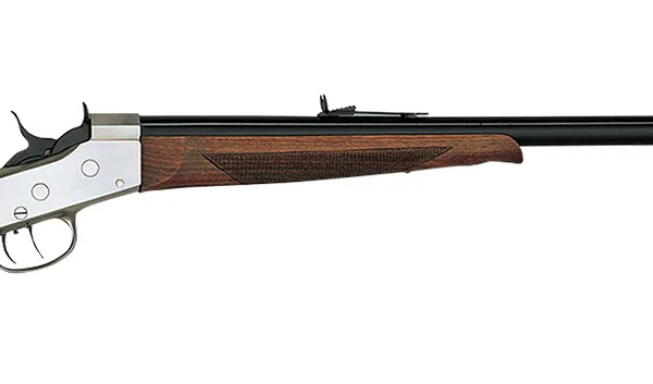 Davide Pedersoli 010S822457 Rolling Block Creedmoor #2 Full Size 45-70 Gov 1rd, 30" Blued Round Steel Barrel, Blued Steel Receiver, Walnut Fixed Stock, Double Set Trigger, Right Hand