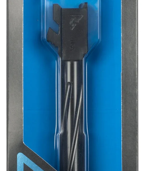 Rival Arms RA20G104A Precision V1 Match Grade 9mm Luger Compatible w/Glock 17 Gen5, 4.49" Threaded Black PVD Stainless Steel, Target Crown