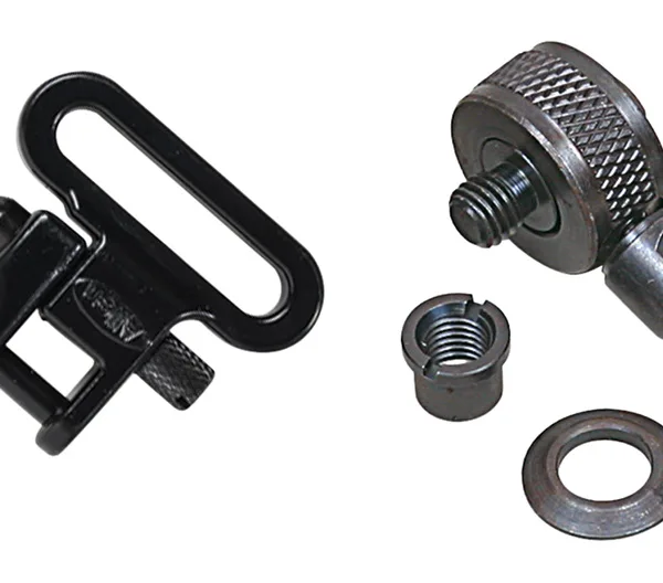 Allen 14430 Swivel Set  Black 1" Shotgun Metal