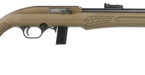 Rossi RS22L1811L RS22  Semi-Auto 22 LR 10+1 18" Black Barrel, Bronze Monte Carlo Stock/Rec, Fiber Optic Sights