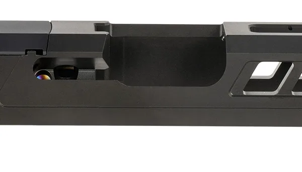 True Precision Inc TPG19SBCRMR Axiom Optic Cut Slide Fits Glock 19 Gen1-3 Black DLC Anodized 416R Stainless Steel