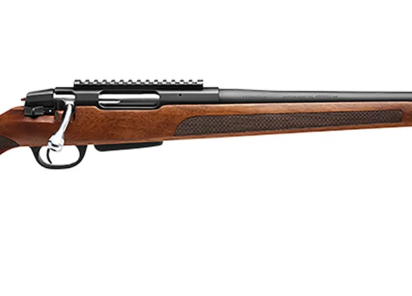 Stevens 19059 334 Bolt Action 270 Win 3+1 20" Matte Black Heavy Sporter Barrel, Matte Black Picatinny Rail Carbon Steel Receiver, Fixed Turkish Walnut Stock, Ambidextrous