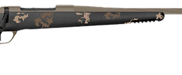 Fierce Firearms TWTROG65PRC20BS Twisted TI Rogue 6.5 PRC 20" Black Cerakote Steel Threaded Barrel, Drilled & Tapped Titanium Receiver, LR Negative Comb Sonora Ambush Camo Carbon Fiber Stock