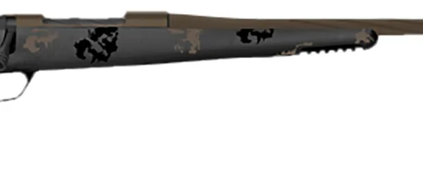 Fierce Firearms TWTROG7PRC22BT Twisted TI Rogue 7mm PRC 22" Black Cerakote Steel Threaded Barrel, Black Cerakote Drilled & Tapped Titanium Receiver, LR Negative Comb Trophy Camo Carbon Fiber Stock