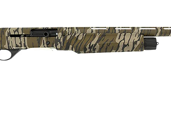 Spandau Arms 21000192 S2  Full Size 12 Gauge Semi-Auto 3" 3- 2.75" Shells 28" Overall Mossy Oak Bottomland Vent Rib Barrel, Drilled & Tapped Receiver & Fixed Synthetic Stock, Benelli Choke Tube System