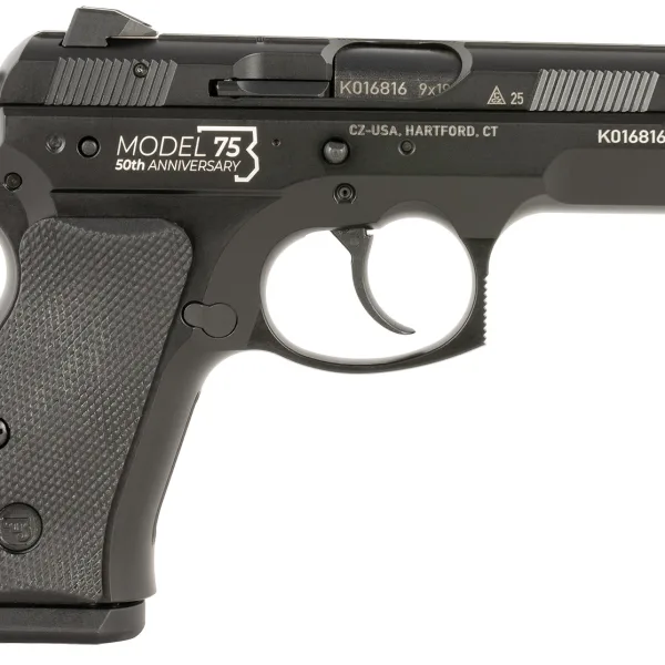 CZ-USA 01132 CZ 75 D 50th Anniversary Compact Frame 9mm Luger 10+1