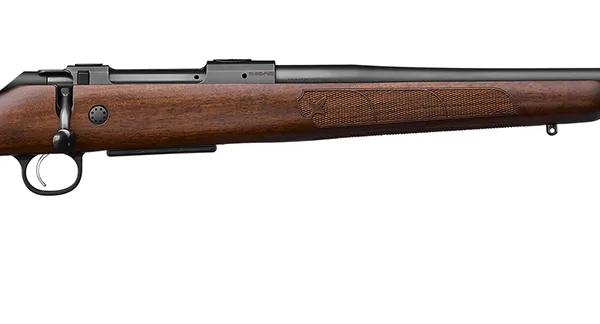 CZ-USA 07728 600+ American Full Size 30-06 Springfield 5+1  24" Black Nitride Threaded Barrel, Black Nitride Steel Drilled & Tapped Receiver, Turkish Walnut Fixed Stock