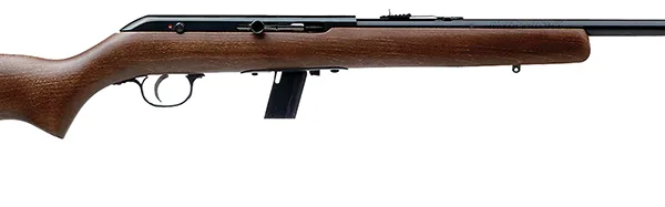 Savage Arms 30000 64 G Full Size 22 LR 10+1 21" Matte Black Sporter Barrel, Matte Black Grooved Carbon Steel Receiver, Satin Hardwood Fixed Stock, Right Hand
