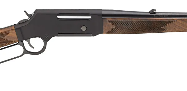 Henry H014S243 Long Ranger  Full Size 243 Win 4+1 20" Blued Steel Barrel, Black Hard Coat Anodized Steel Receiver, American Walnut Stock Right Hand