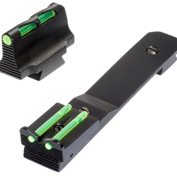 HiViz HHVS41 Henry Rifles Sight Set  Black Interchangeable Front & Rear Sight for Henry Rifles