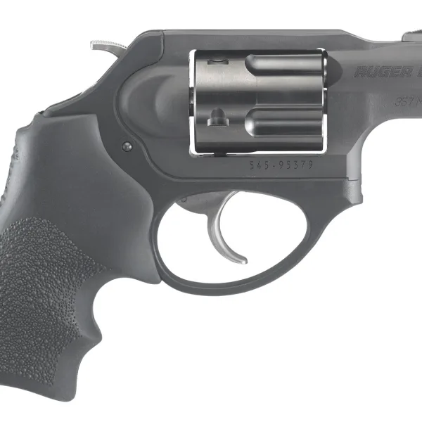 Ruger 5460 LCRx  Small Frame 357 Mag 5 1.87" Matte Black Alloy Steel Barrel, Black PVD Cylinder, Matte Black Stainless Steel Frame, Hogue Tamer Monogrip Grip, Transfer Bar Safety, Exposed Hammer