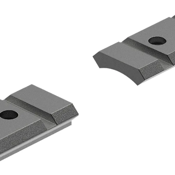 Leupold 49841 QRW Cross-Slot Base Set Matte Black Remington 700