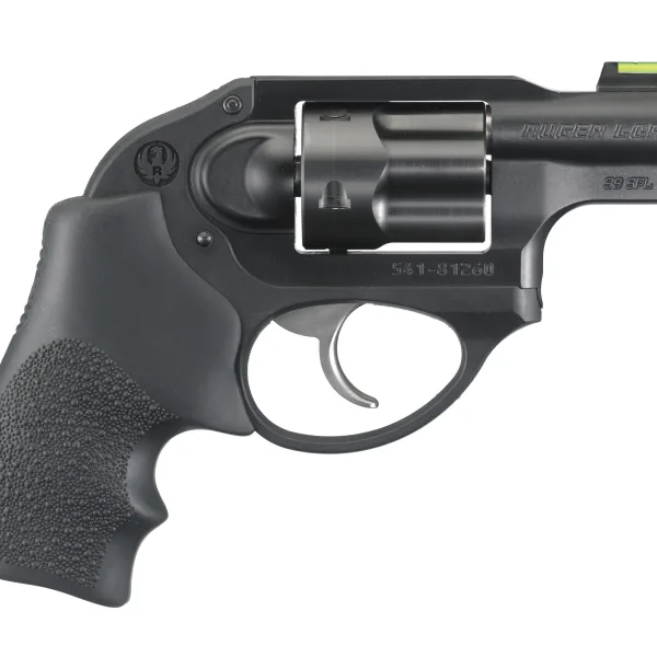 RUGER LCR 38SPC BL 5RD GRN HI VIZ